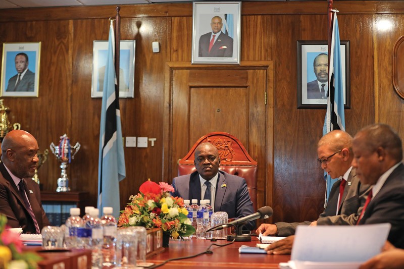 Masisi saysthe democratic consultative tradition must be followed PIC: THALEFANG CHARLES