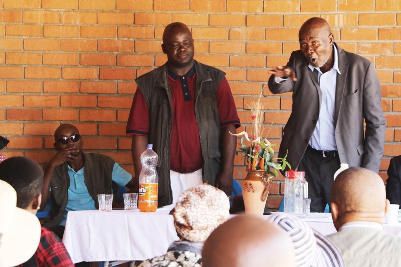 Ledumadumane Residents Authorities Square Up Mmegi Online
