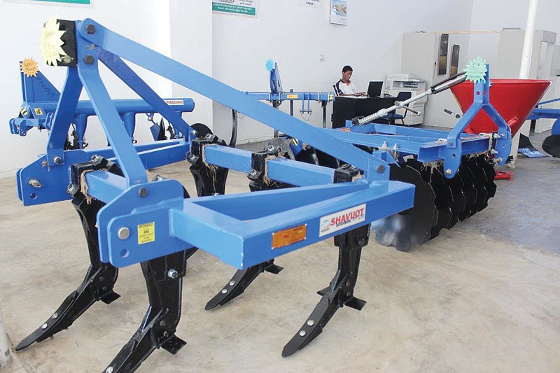 Some of farm machinery at Shavuot Agric shop in Gaborone