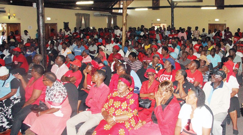 BDP supporters PIC: KEOAGILE BONANG
