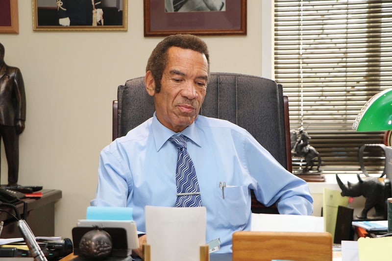 Ian Khama. PIC: KENNEDY RAMOKONE