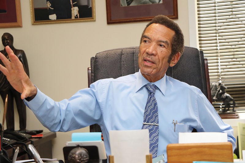 Ian Khama. PIC: KENNEDY RAMOKONE