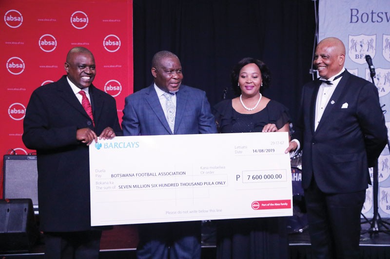 The BFA signed a P7.6million deal with Barclays in August, where teams are required to supply two signed balls and a jersey. PIC: KENNEDY RAMOKONE