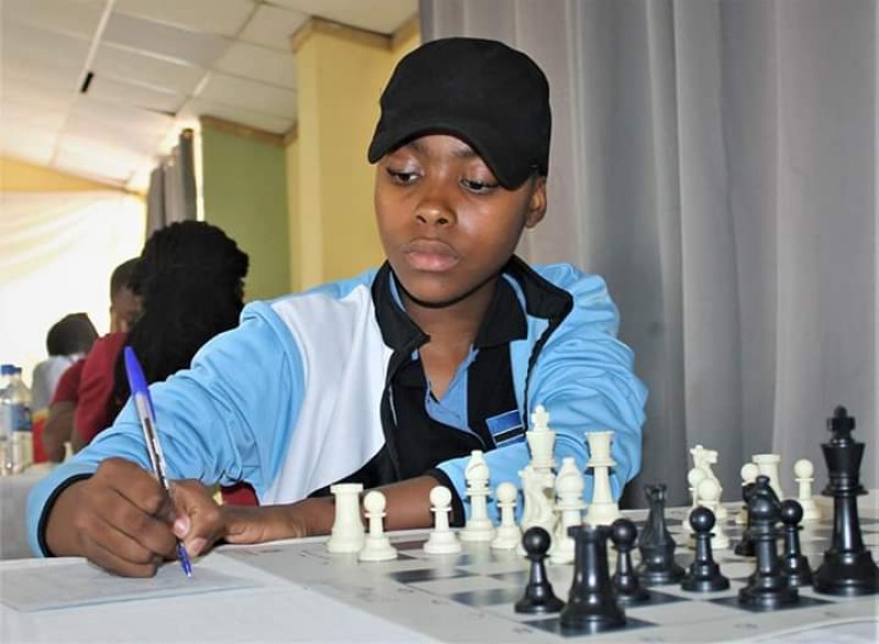 Refilwe Gabatshwane won a bronze medal at the Africa Chess Champions