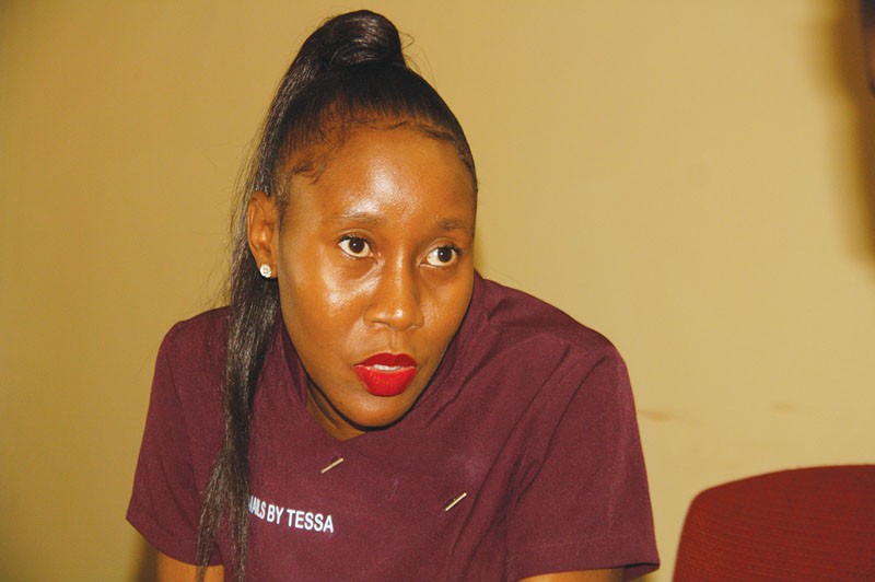 Theresa Thebe. PIC: PHATSIMO KAPENG