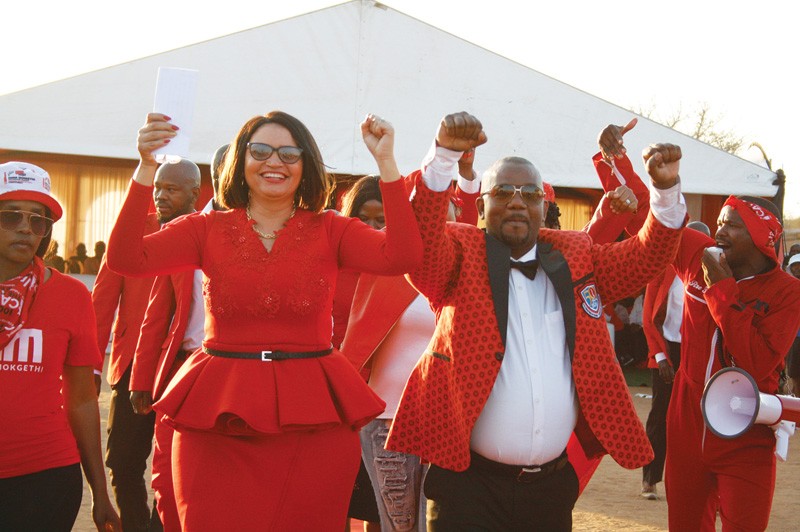 Mokgethi won against the more fancied UDC leader, Boko