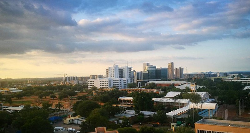 Gaborone city is estimated to house 1,200 US dollar millionaires. PIC. THALEFANG CHARLES