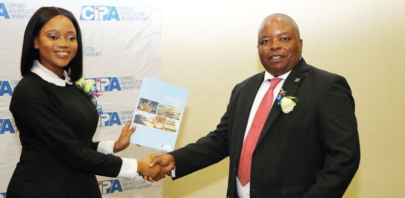 The Companies and Intellectual Property Authority (CIPA) on Friday launched a report on the economic contribution of copyright industries in Botswana. PIC: KENNEDY RAMOKONE
