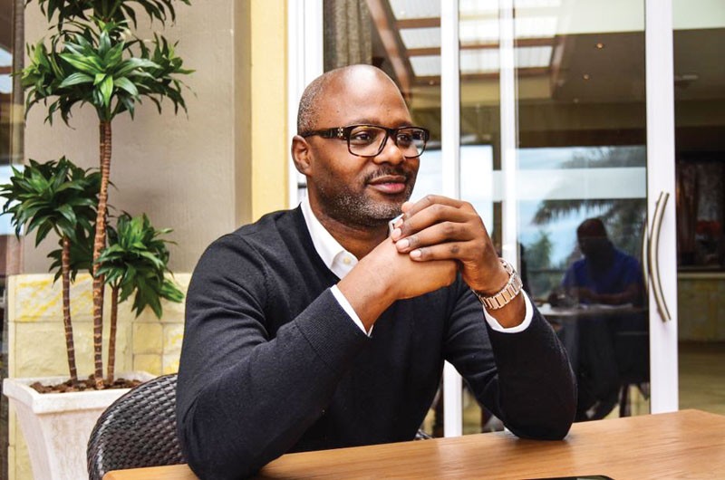 Davis (in the picture), recently hired local associate producer, Mompane George Rantuana to help oversee the local casting of The Blue Mauritius film