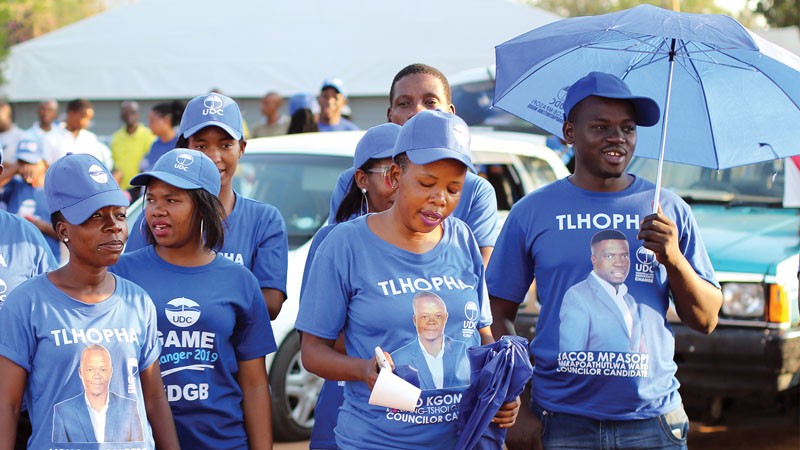 The UDC fancies its chances in the upcoming election. PIC: KENNEDY RAMOKONE