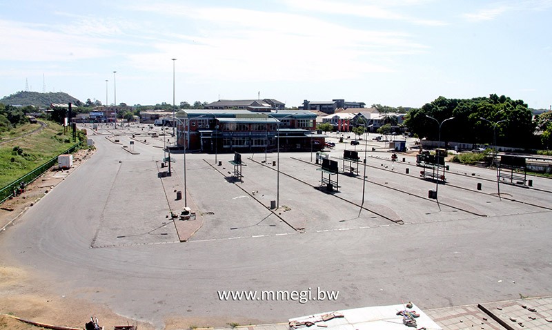 Francistown Bus Rank PIC. KEOAGILE BONANG