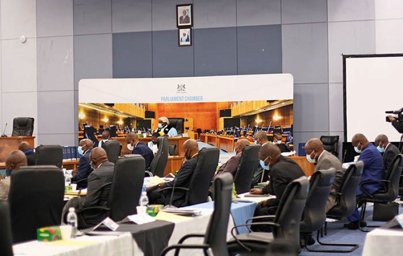 Parliament session PIC: PHATSIMO KAPENG.
