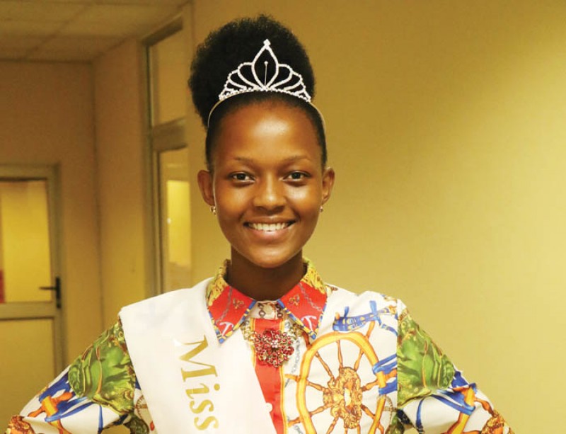 After being crowned queen recently Isaka is happy with the final product of her hard work PIC: MORERI SEJAKGOMO