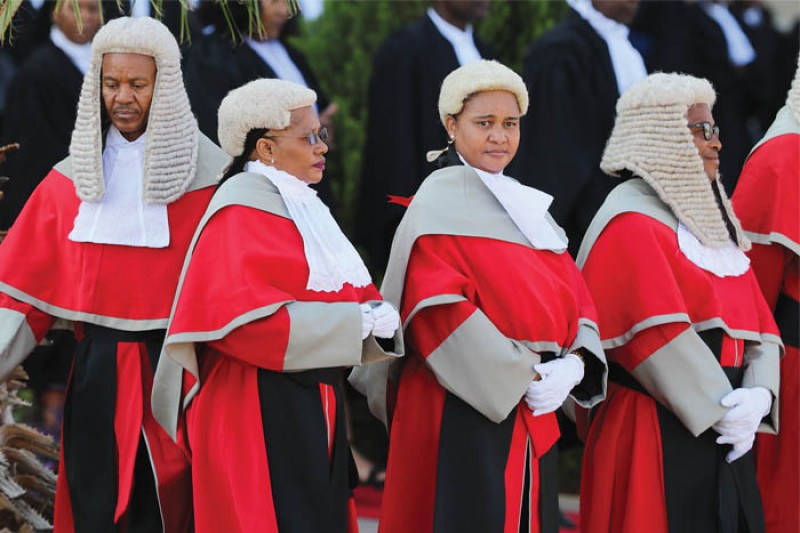 Judges during the Ocassion of the Opening of the Legal Year PIC: KENNEDY RAMOKONE