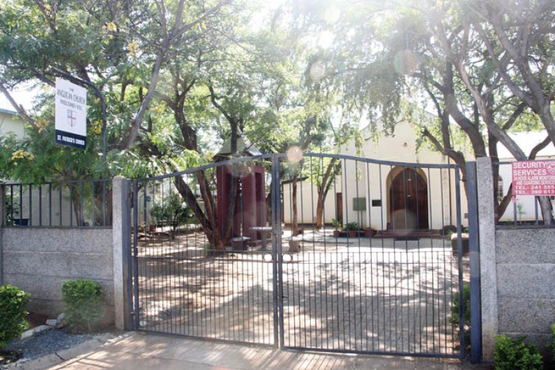 The Anglican church (St Patrick's church) in Francistown closed due to COVID-19 PIC: KEOAGILE BONANG 