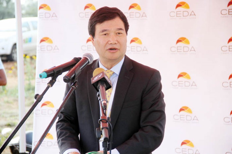  Chinese Ambassador Zhao Yanbo  PIC: KENNEDY RAMOKONE
