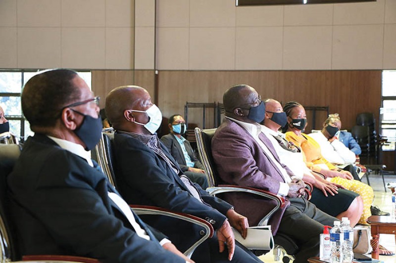 Ba Isago University held a virtual graduation ceremony on Friday PIC: PHATSIMO KAPENG