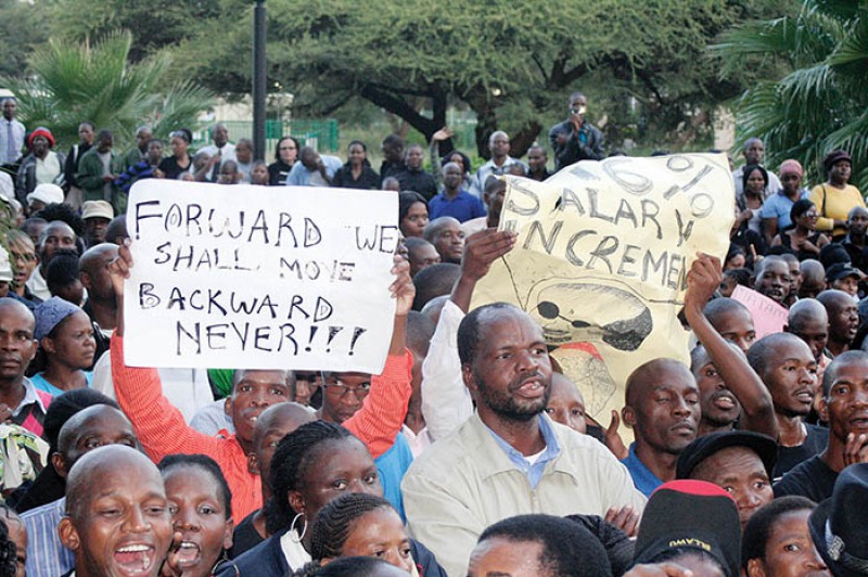 BOFEPUSU On 10th Anniversary Of 2011 Strike :: Mmegi Online