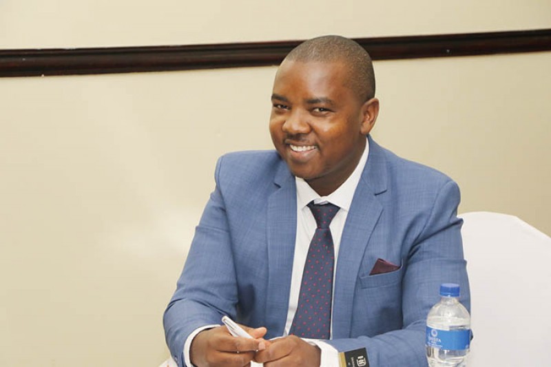 All smiles: Thabano will be satisfied with his work at BCF