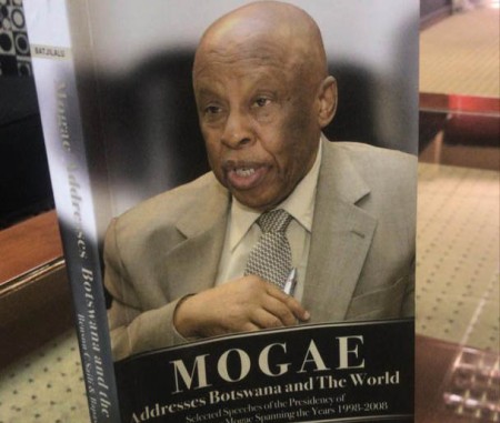 Statesman: Mogae is renowned for his powerful speeches