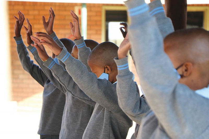 Pupils PIC: PHATSIMO KAPENG