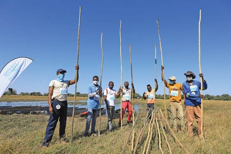 Ready to rumble: Polers from Gudigwa