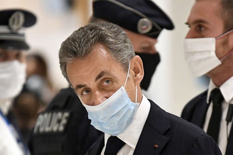 Former French president Sarkozy