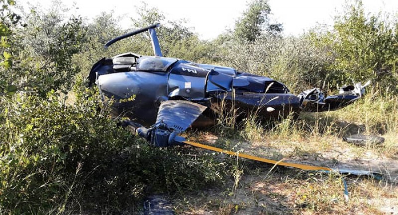 A picture of the downed craft circulated on social media this week