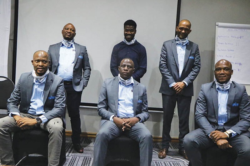 The new SVM committee was ushered in on Saturday PIC: PHATSIMO KAPENG
